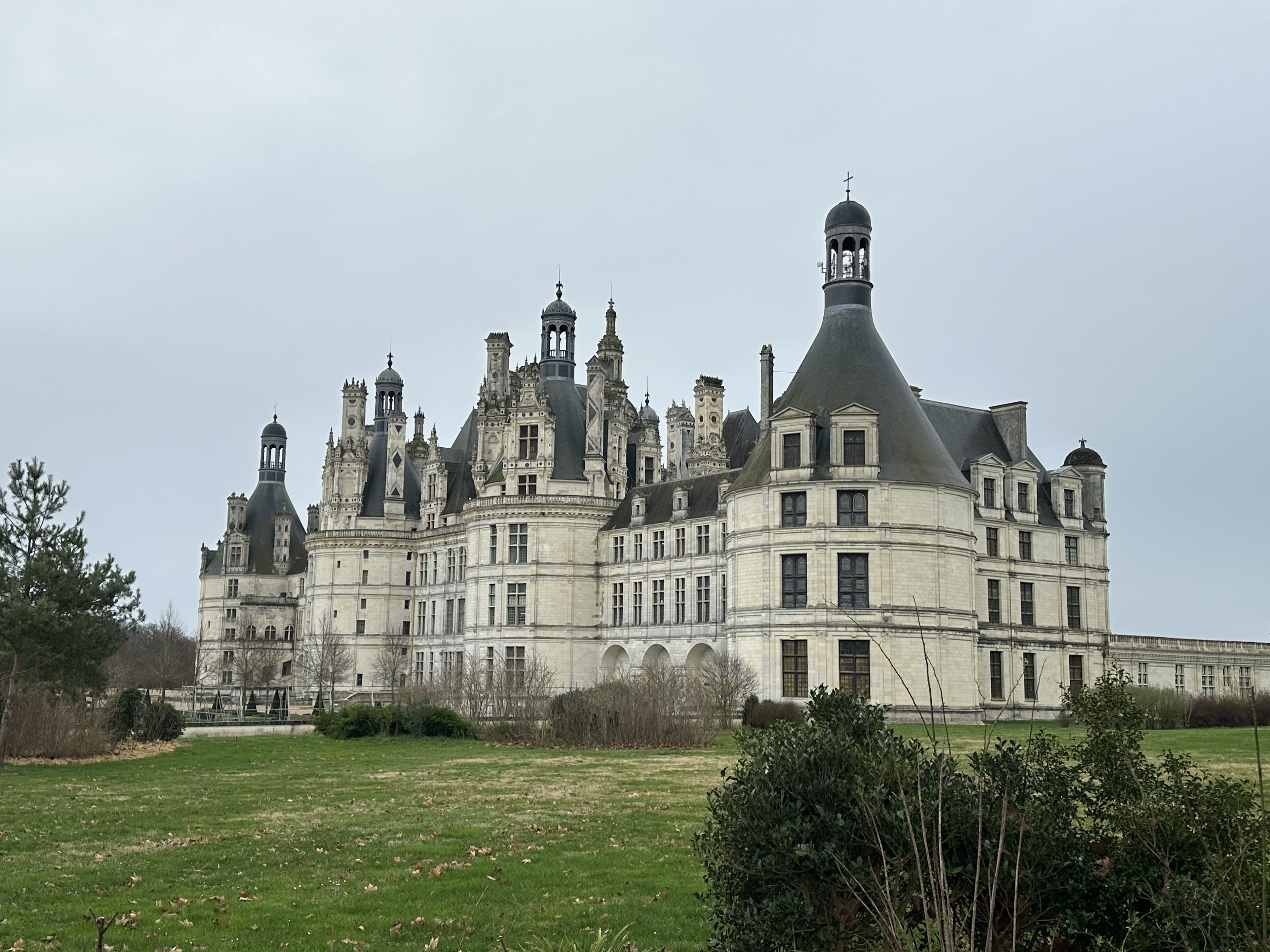 Vue générale de Château de Chambord