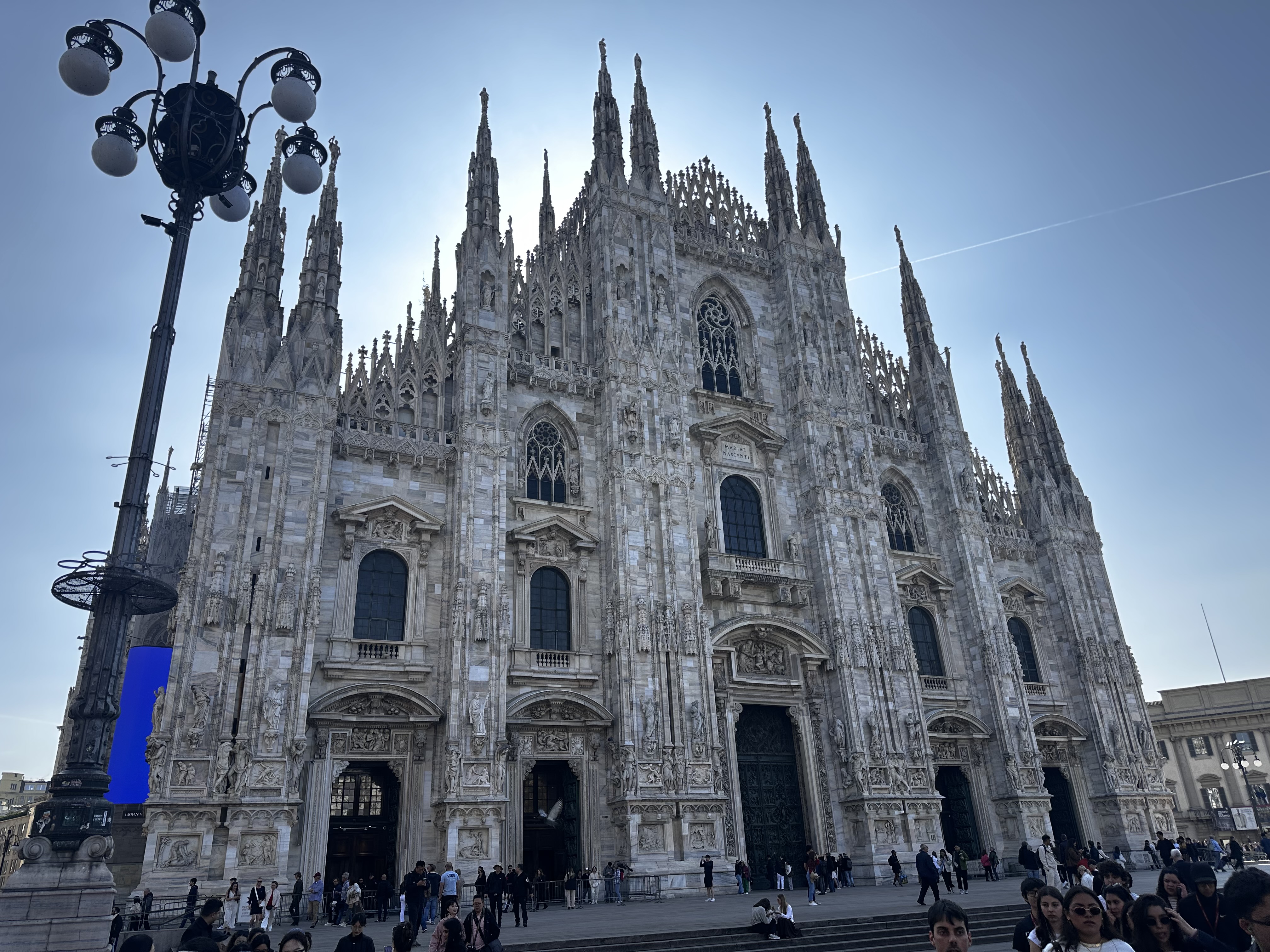 Vue de paysage de Milan
