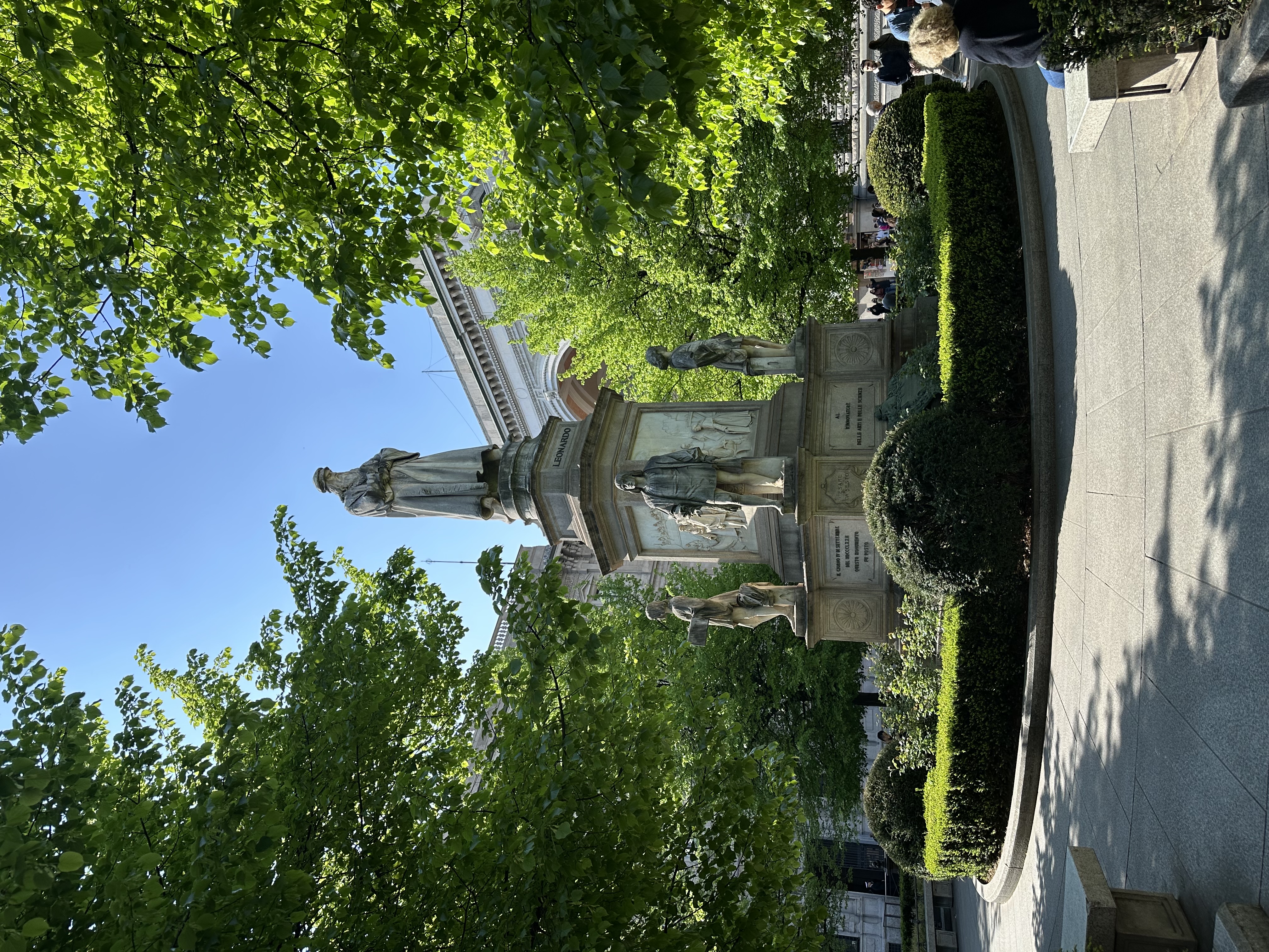 Vue générale de Monument Leonardo da Vinci