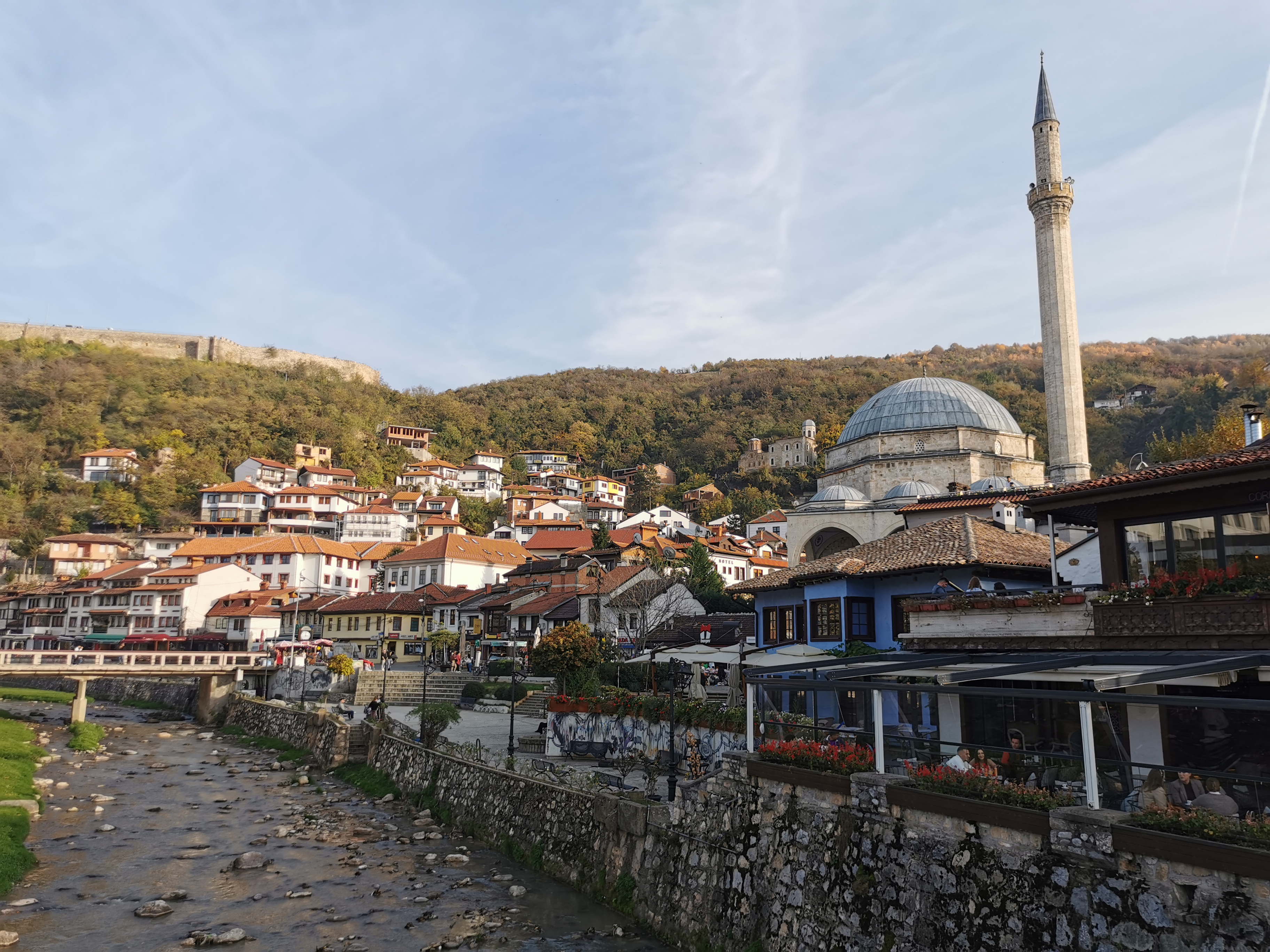 Vue de paysage de Prizren