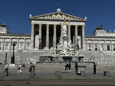 Dans le centre de Vienne